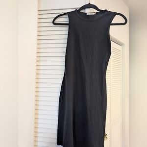Heart‎ And Hips Elegant Black Sleeveless Dress Tshirt Style Material Size Small